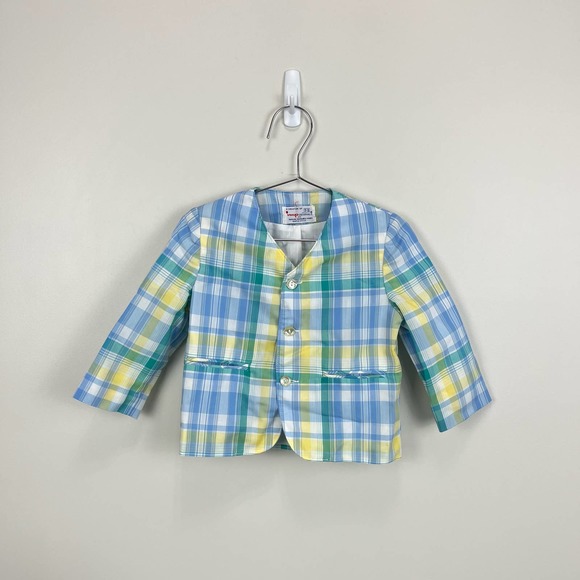 Vintage Other - Vintage IMP Originals Pastel Plaid Blazer 3T